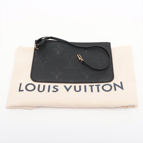 Louis Vuitton Noir Monogram Empreinte Leather Neverfull MM [Clearance Sale]