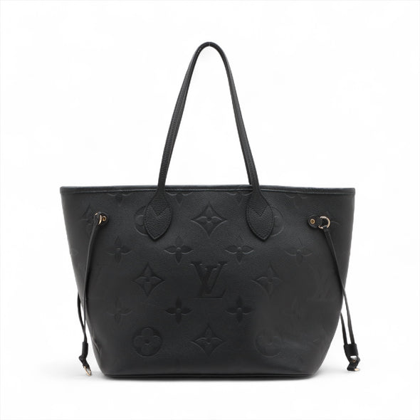 Louis Vuitton Noir Monogram Empreinte Leather Neverfull MM [Clearance Sale]