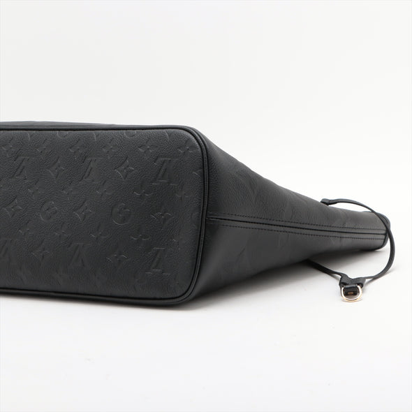 Louis Vuitton Noir Monogram Empreinte Leather Neverfull MM [Clearance Sale]