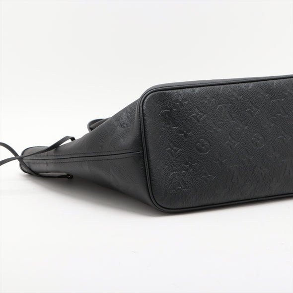 Louis Vuitton Noir Monogram Empreinte Leather Neverfull MM [Clearance Sale]