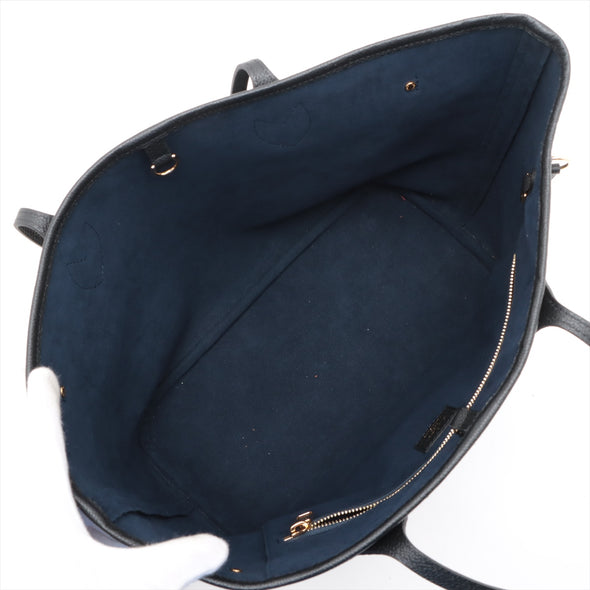 Louis Vuitton Noir Monogram Empreinte Leather Neverfull MM [Clearance Sale]
