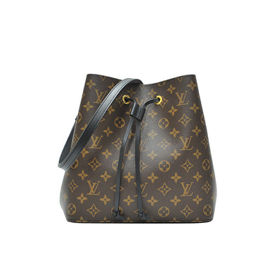 Louis Vuitton Noir Monogram Canvas NeoNoe MM [4-Month Instalment Plan]