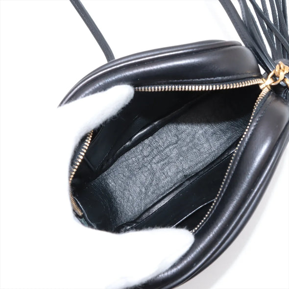 Saint Laurent Black Leather Blogger Camera Bag  [Clearance Sale]