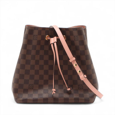 Louis Vuitton Pink Damier Ebene Canvas Neonoe MM   [Clearance Sale]