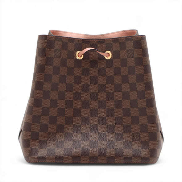Louis Vuitton Pink Damier Ebene Canvas Neonoe MM   [Clearance Sale]