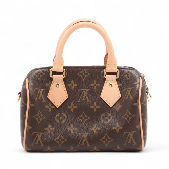 Louis Vuitton Monogram Canvas Speedy 20 Bandouliere  [Clearance Sale]