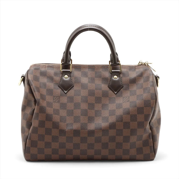 Louis Vuitton Damier Ebene Canvas Speedy Bandouliere 30  [Clearance Sale]