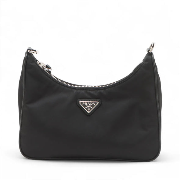 Prada Black Re-Edition 2005 Re-Nylon Shoulder Bag [Clearance Sale]