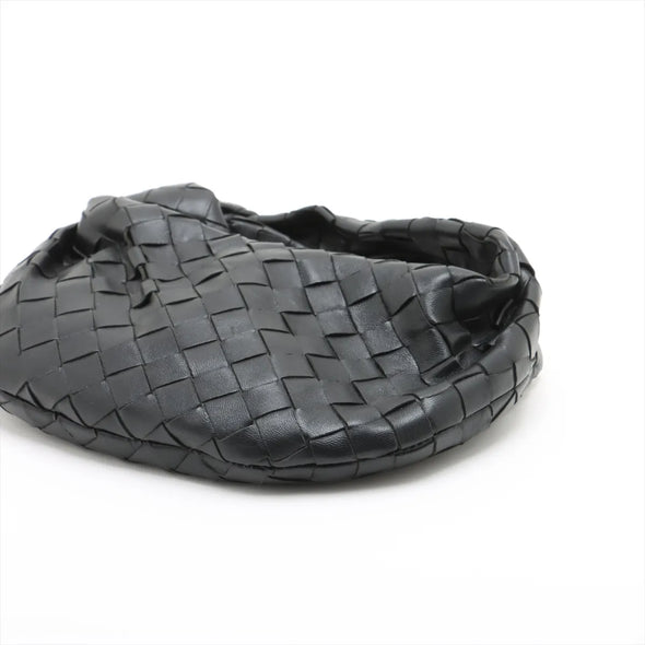 Bottega Veneta Black Intrecciato Mini Jodie  [Clearance Sale]