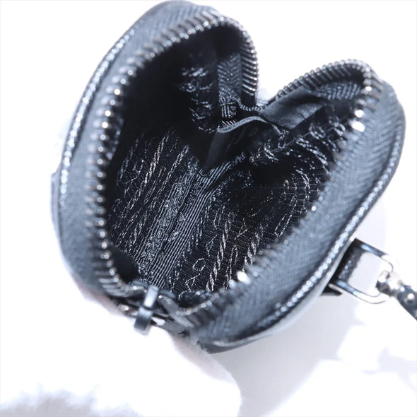 Prada Black Re-Nylon and Saffiano Leather Shoulder Bag [Clearance Sale]