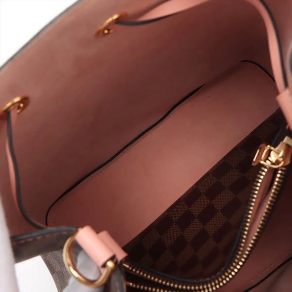 Louis Vuitton Pink Damier Ebene Canvas Neonoe MM   [Clearance Sale]