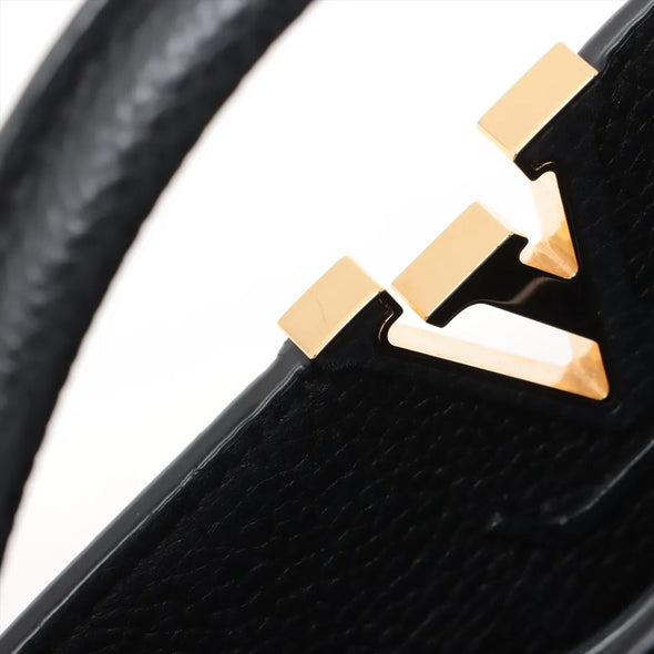 Louis Vuitton Black Taurillon Leather Capucines Mini  [Clearance Sale]
