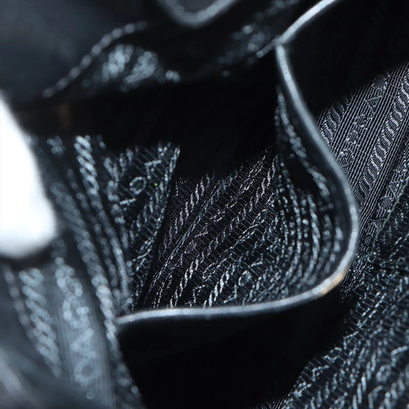 Prada Black Tessuto Gaufre Shoulder Bag  [Clearance Sale]