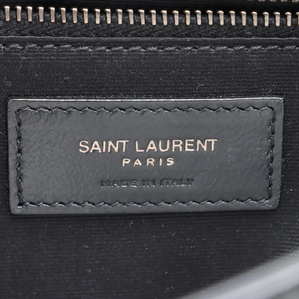 Saint Laurent Black Vintage Leather Nikki Medium Shoulder Bag [Clearance Sale]