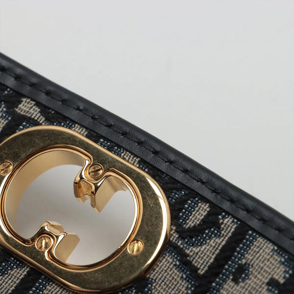 Christian Dior Blue Dior Oblique Jacquard 30 Montaigne Avenue Bag [Clearance Sale]