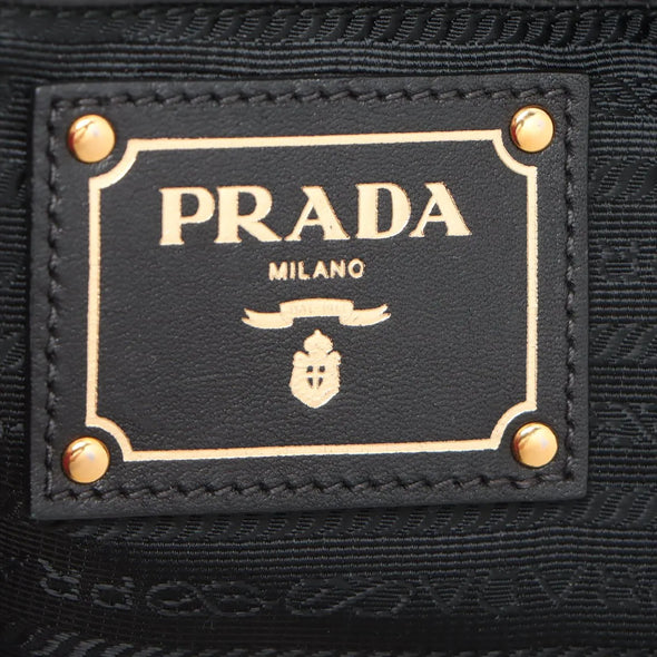 Prada Black Tessuto Gaufre Shoulder Bag  [Clearance Sale]