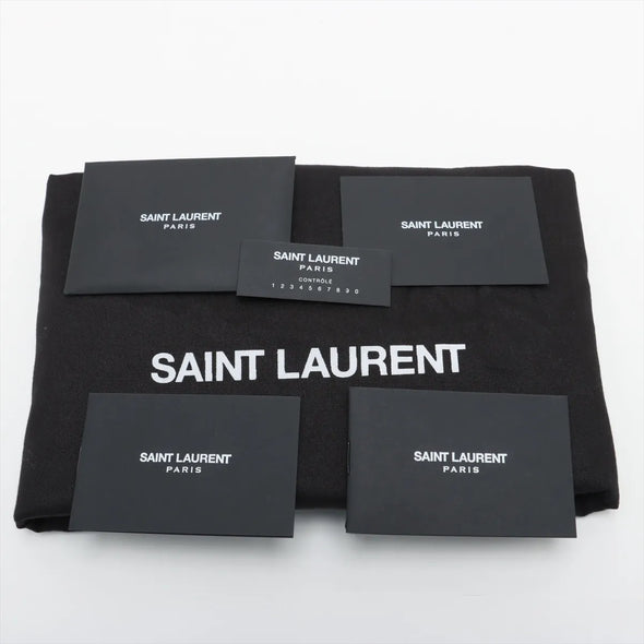 Saint Laurent Black Vintage Leather Nikki Medium Shoulder Bag [Clearance Sale]