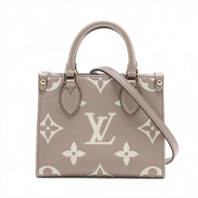 Louis Vuitton Bicolor Monogram Empreinte Leather OnTheGo PM [Clearance Sale]