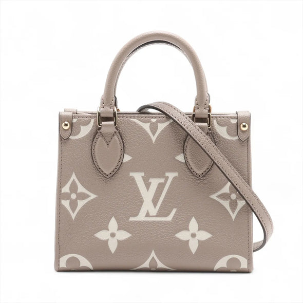 Louis Vuitton Bicolor Monogram Empreinte Leather OnTheGo PM [Clearance Sale]