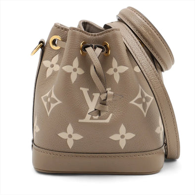 Louis Vuitton BiColour Monogram Empreinte Leather Nano Noe [Clearance Sale]