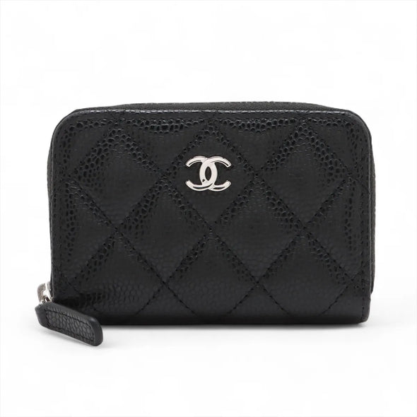 Chanel Black Caviar Calfskin Coin Purse  [Clearance Sale]