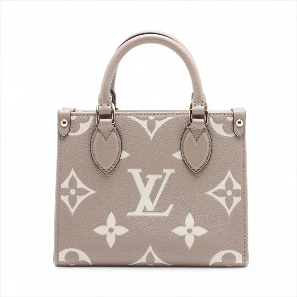 Louis Vuitton Bicolor Monogram Empreinte Leather OnTheGo PM [Clearance Sale]
