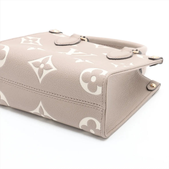 Louis Vuitton Bicolor Monogram Empreinte Leather OnTheGo PM [Clearance Sale]