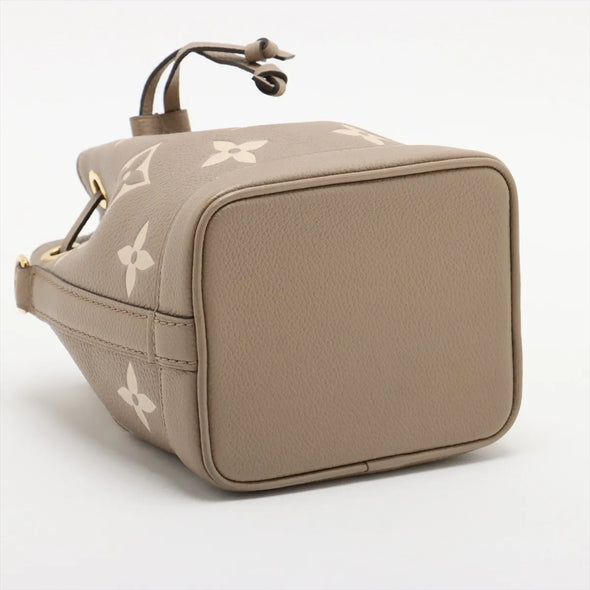 Louis Vuitton BiColour Monogram Empreinte Leather Nano Noe [Clearance Sale]