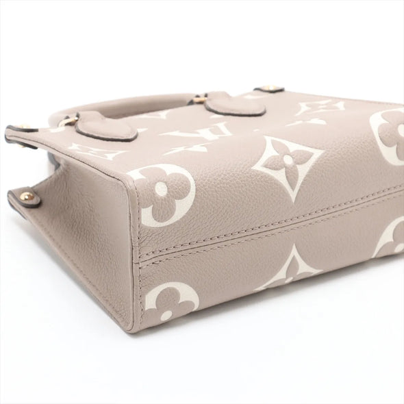 Louis Vuitton Bicolor Monogram Empreinte Leather OnTheGo PM [Clearance Sale]