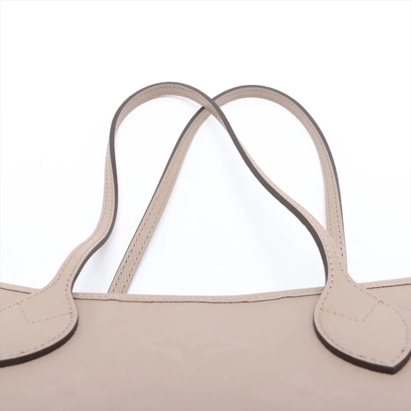Louis Vuitton Beige Monogram Empreinte Leather Neverfull MM [Clearance Sale]
