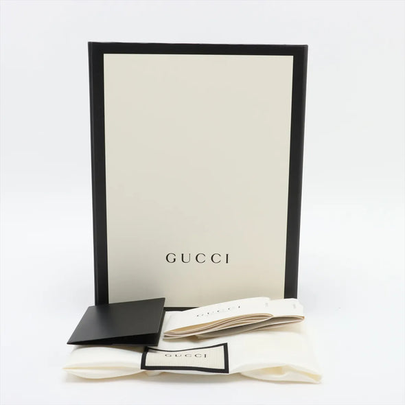 Gucci Black Leather GG Marmont Small Shoulder Bag [Clearance Sale]