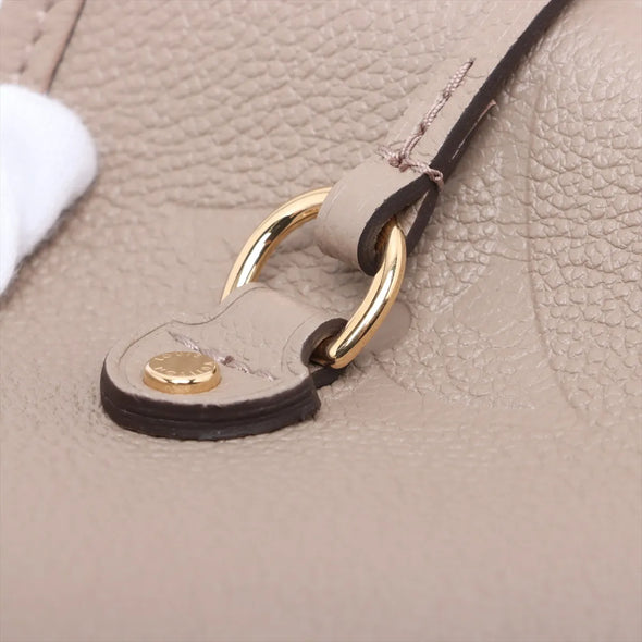 Louis Vuitton Beige Monogram Empreinte Leather Neverfull MM [Clearance Sale]