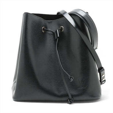 Louis Vuitton Black Epi Calfskin Leather Neonoe MM  [Clearance Sale]