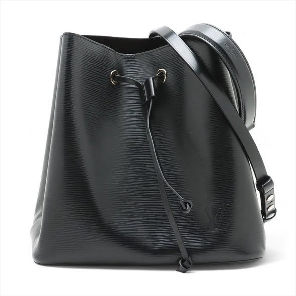 Louis Vuitton Black Epi Calfskin Leather Neonoe MM  [Clearance Sale]