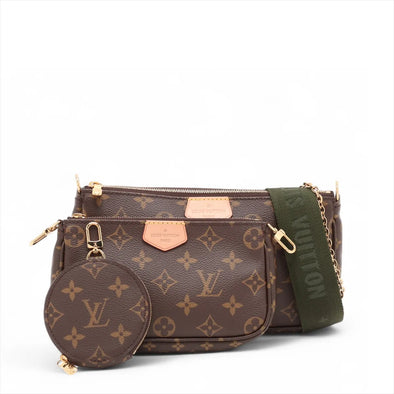 Louis Vuitton Khaki Monogram Canvas Multi Pochette Accessories [Clearance Sale]