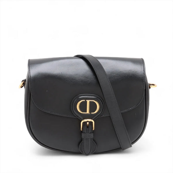 Christian Dior Black Calfskin Leather Dior Bobby Shoulder Bag [Clearance Sale]