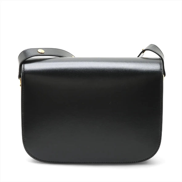 Gucci Black Leather Gucci Horsebit 1955 Medium Shoulder Bag [Clearance Sale]