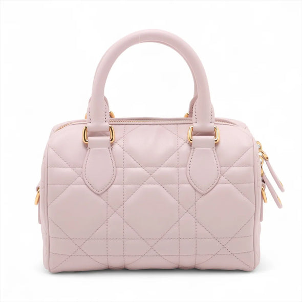 Christian Dior Pink Macrocannage Calfskin Groove 20 Bag  [Clearance Sale]
