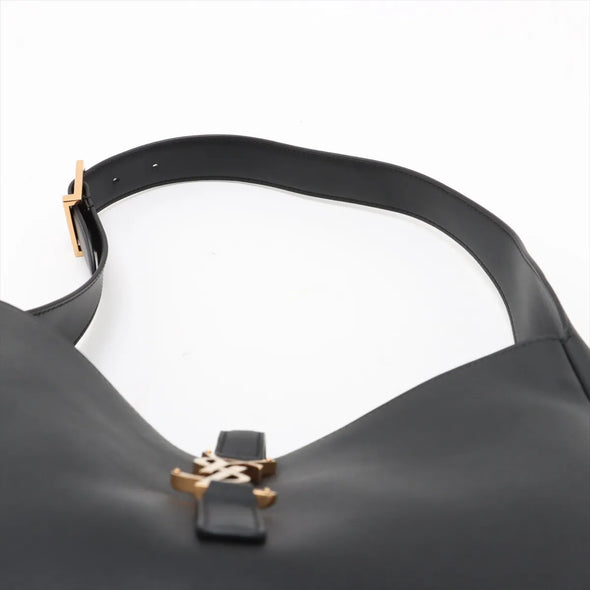 Saint Laurent Black LE 5 A 7 Large Leather Hobo Bag [Clearance Sale]
