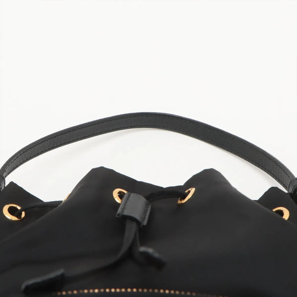 Prada Black Re-Nylon Bucket Bag [Clearance Sale]
