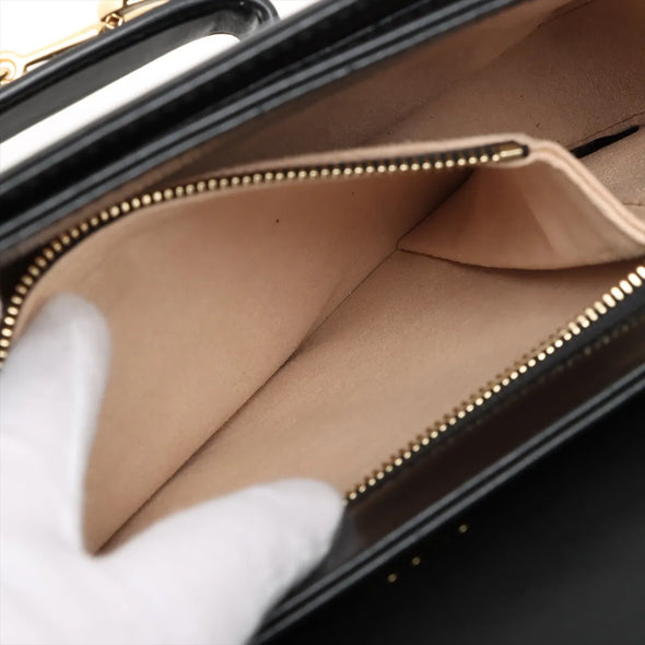 Gucci Black Leather Gucci Horsebit 1955 Medium Shoulder Bag [Clearance Sale]