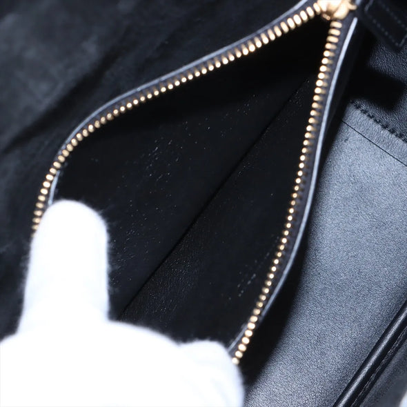 Saint Laurent Black LE 5 A 7 Small Leather Hobo Bag  [Clearance Sale]