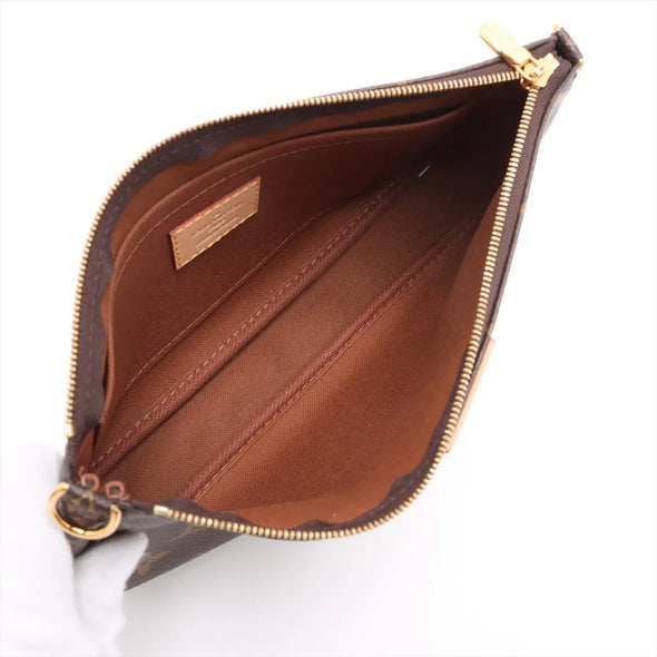 Louis Vuitton Khaki Monogram Canvas Multi Pochette Accessories [Clearance Sale]