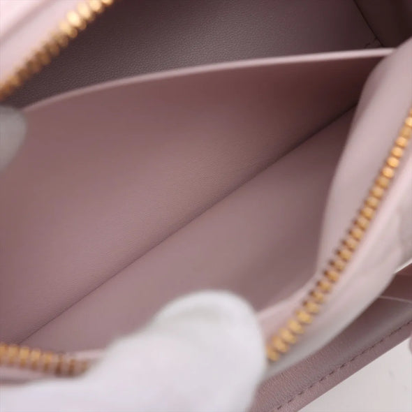 Christian Dior Pink Macrocannage Calfskin Groove 20 Bag  [Clearance Sale]