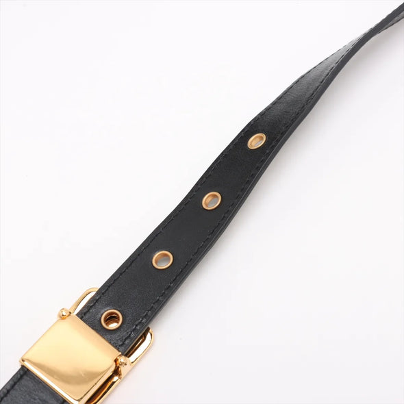 Christian Dior Black Calfskin Leather Dior Bobby Shoulder Bag [Clearance Sale]