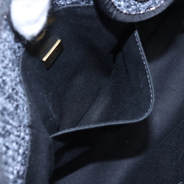 Chanel Black Deauville MM Shopping Bag  [Clearance Sale]