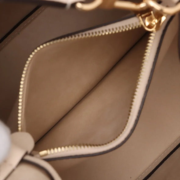 Louis Vuitton Creme Monogram Empreinte Leather Neonoe MM [Clearance Sale]