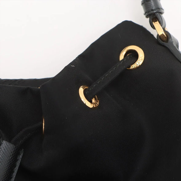Prada Black Re-Nylon Bucket Bag [Clearance Sale]