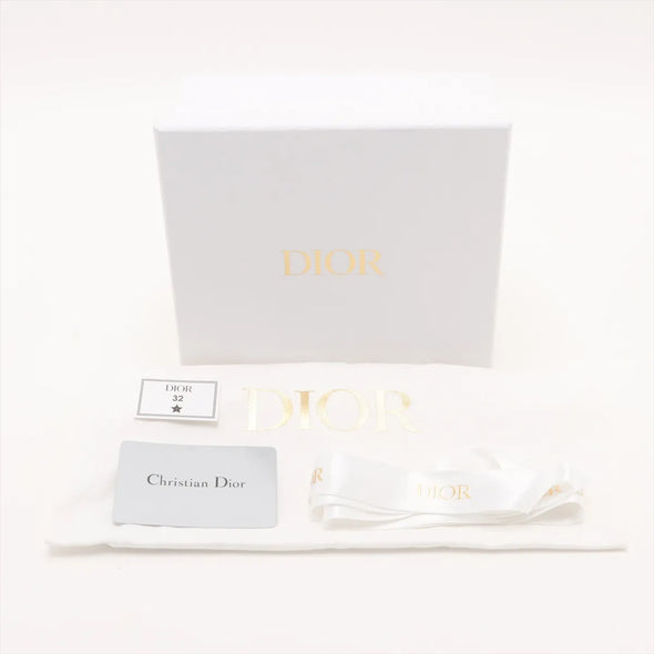 Christian Dior Black Cannage Lambskin Lady Dior Micro Vanity Case  [Clearance Sale]
