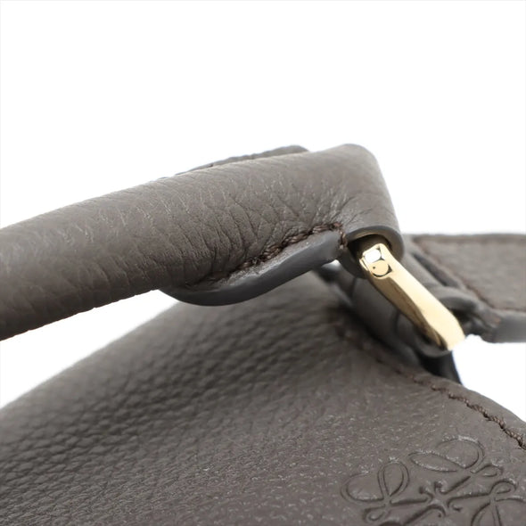 Loewe Gray Leather Mini Puzzle Bag [Clearance Sale]